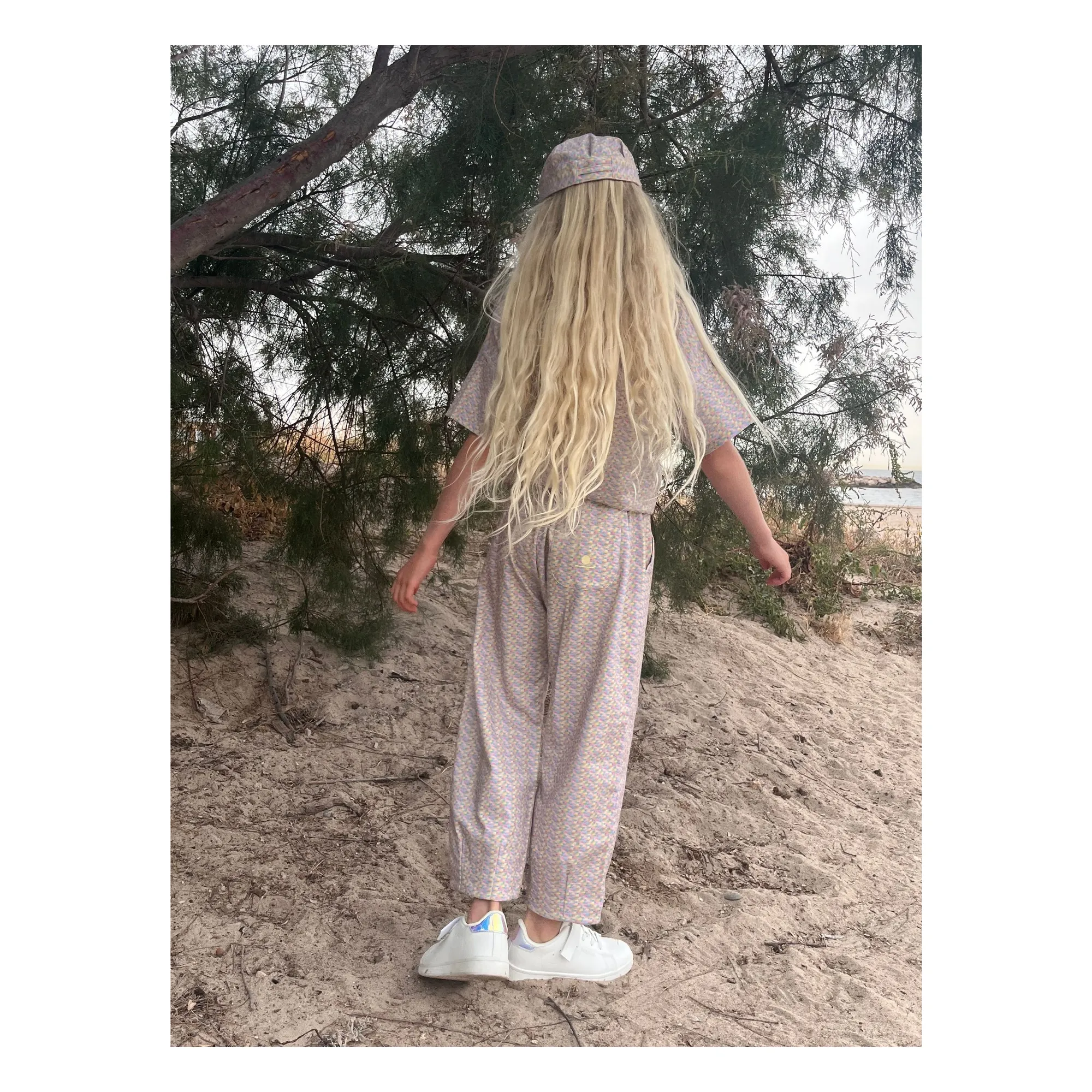 Pantalon Elia | Mauve- Image produit n°2