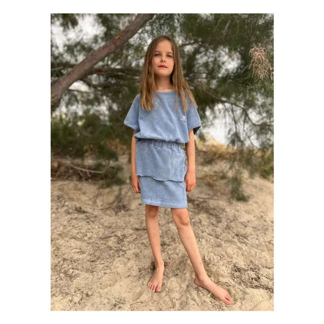 Maglietta Bree in spugna biologica | Blu