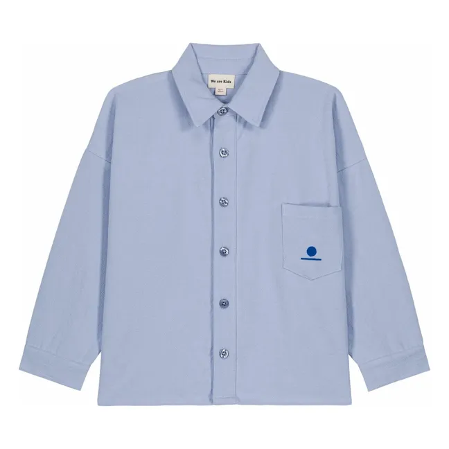 Hemd Johnny | Hellblau
