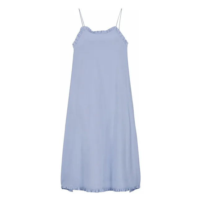 Kleid Diane Bio-Baumwolle | Hellblau