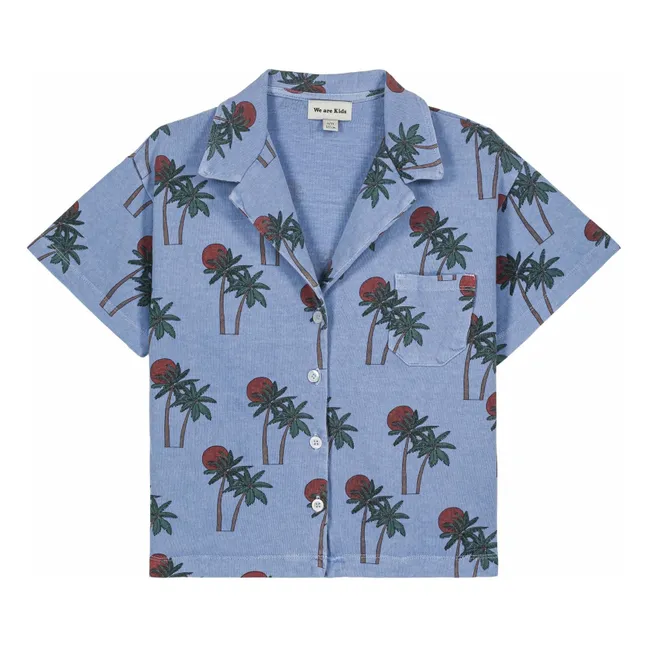 Camicia Marc in cotone biologico | Blu
