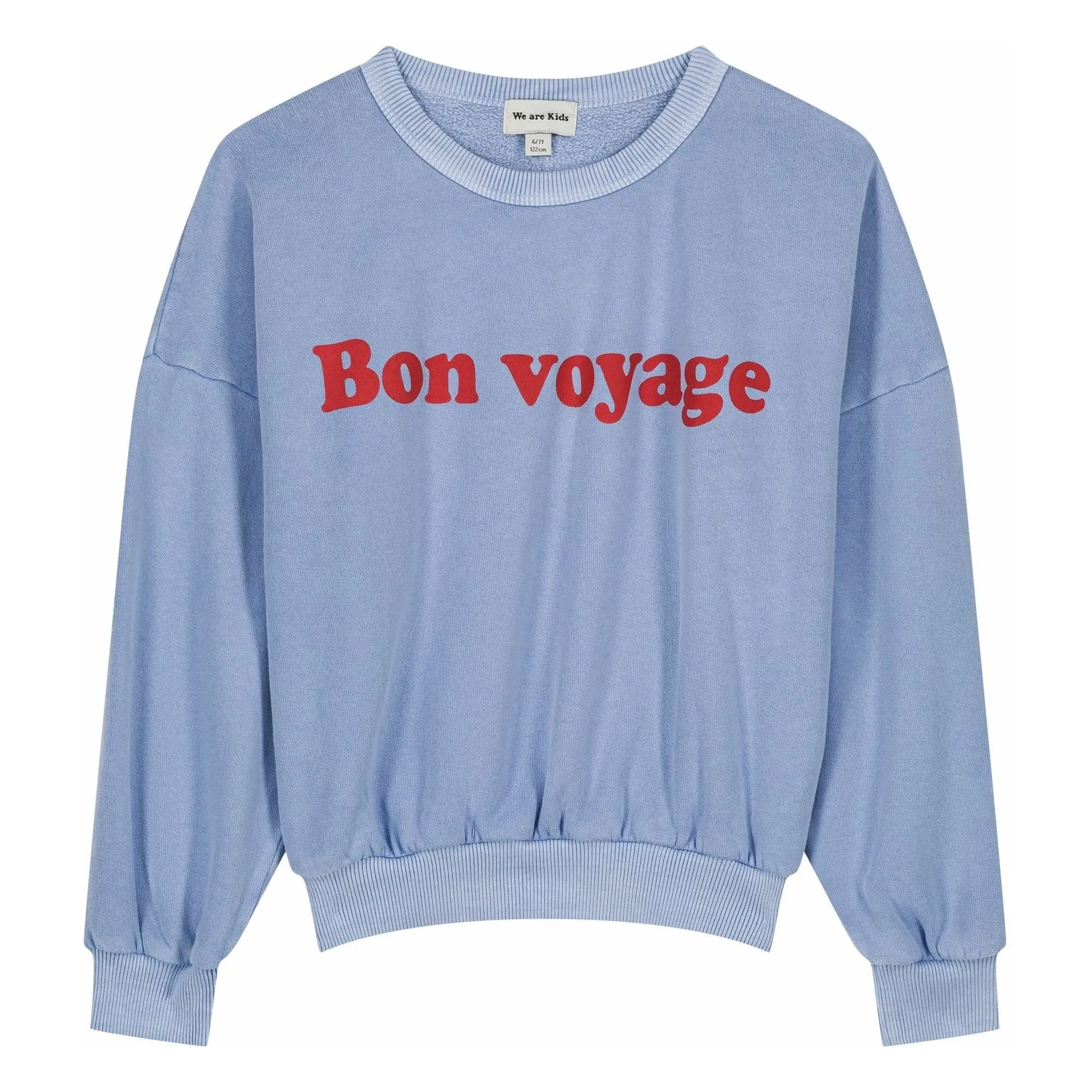 We Are Kids Light Blue Sweat Tony Organic Cotton