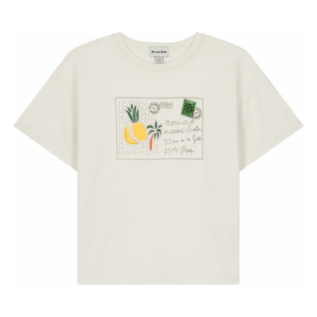 Camiseta Dylan de algodón orgánico | Blanco