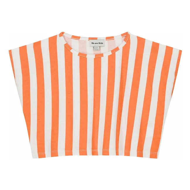 Camiseta Jodie Algodón orgánico | Naranja