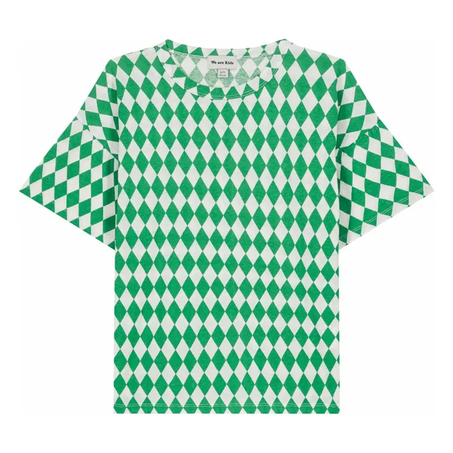 Camiseta Dylan de algodón orgánico | Verde