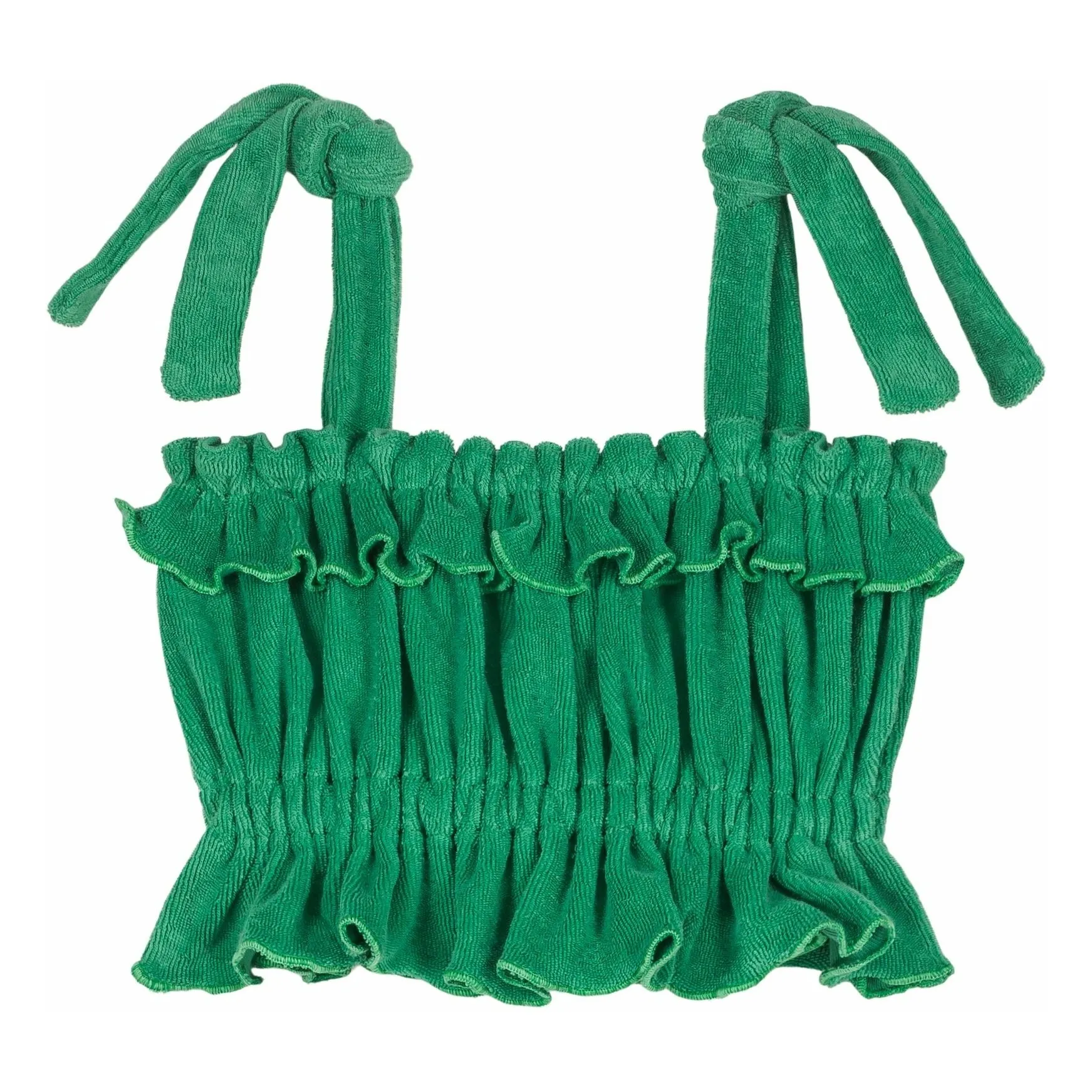 Top Alba Eponge Bio | Vert sapin- Image produit n°0
