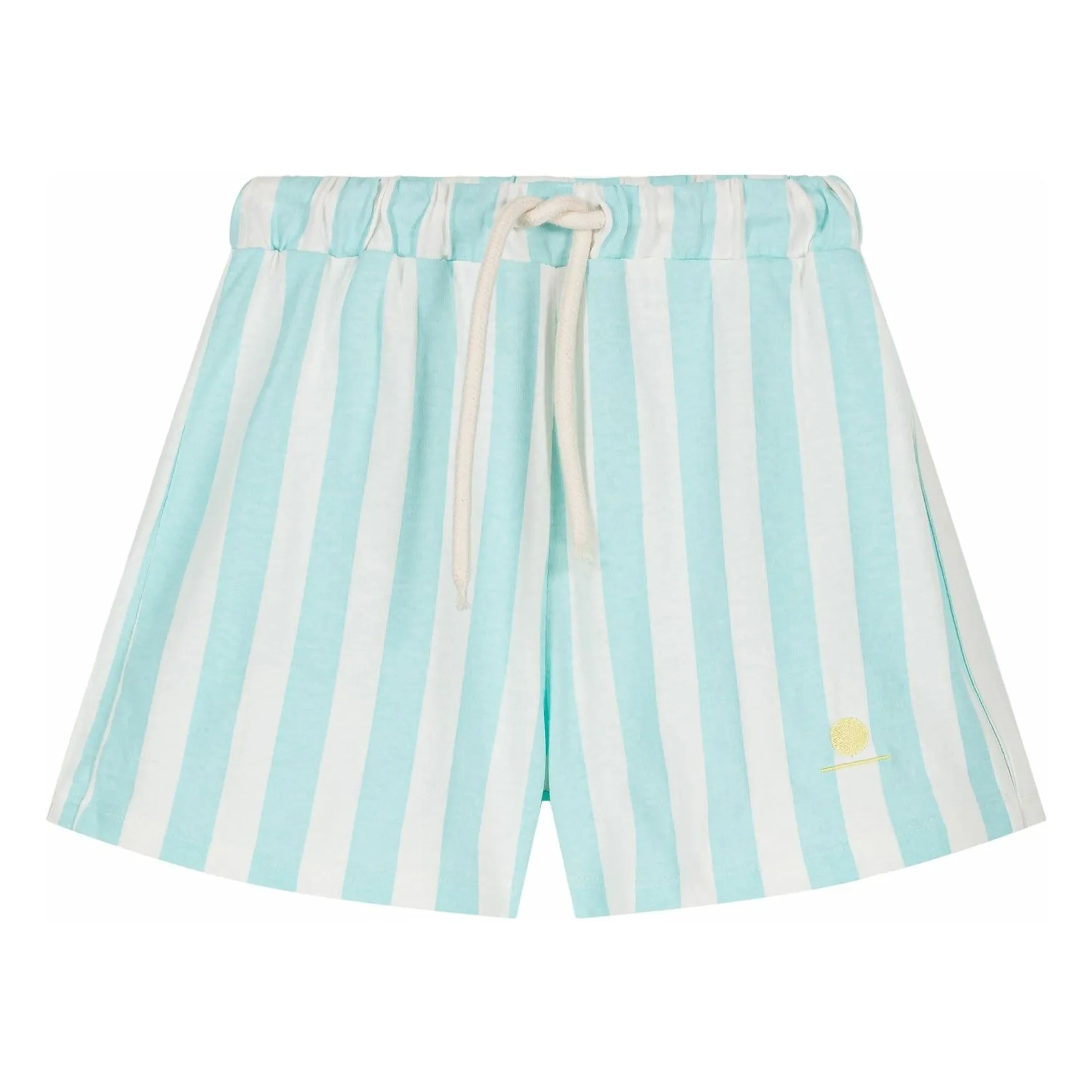 We Are Kids Turquoise Marlow Organic Cotton Shorts