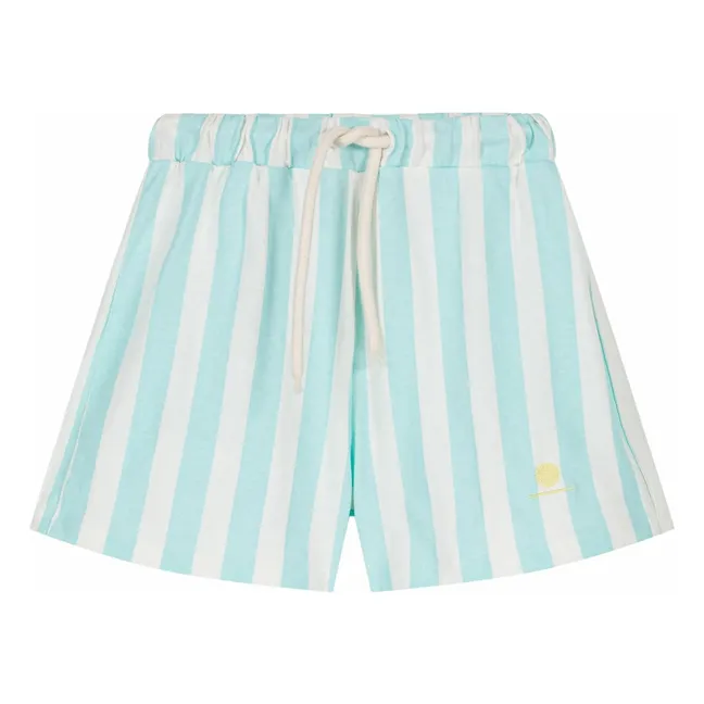 Short Marlow Coton Bio | Bleu turquoise