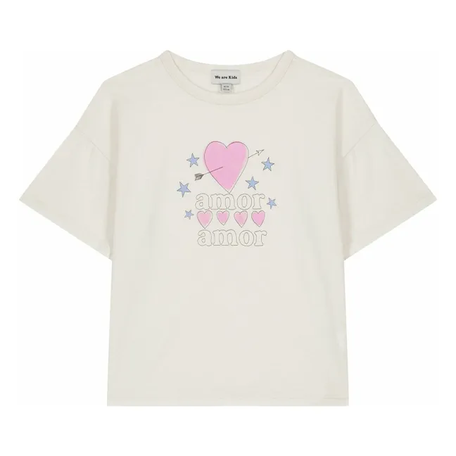Camiseta Dylan de algodón orgánico | Crudo
