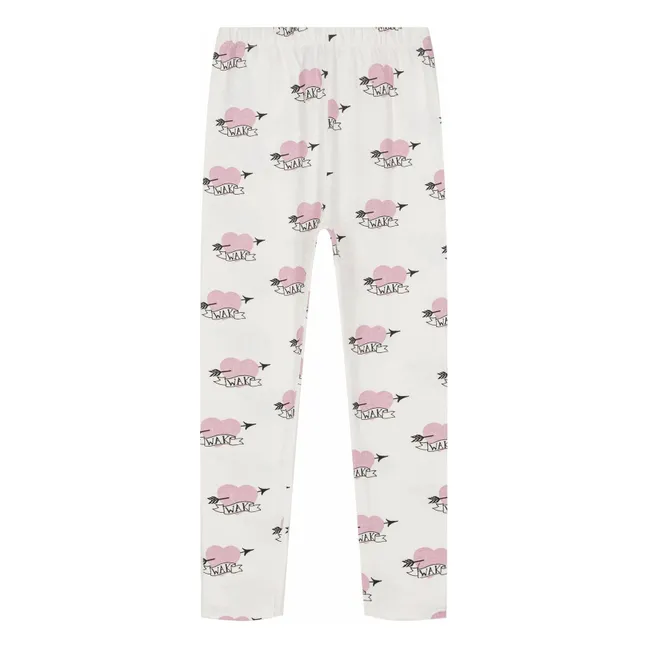 Leggings de algodón orgánico Nour | Crudo