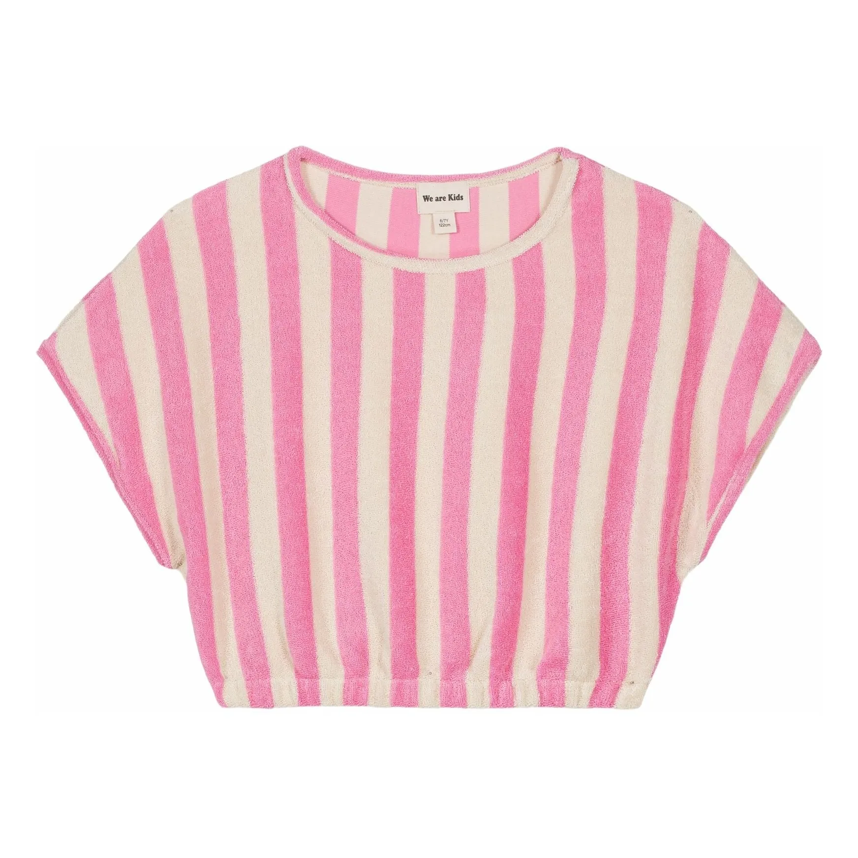 We Are Kids Candy Pink Bree Organic Terry T-Shirt