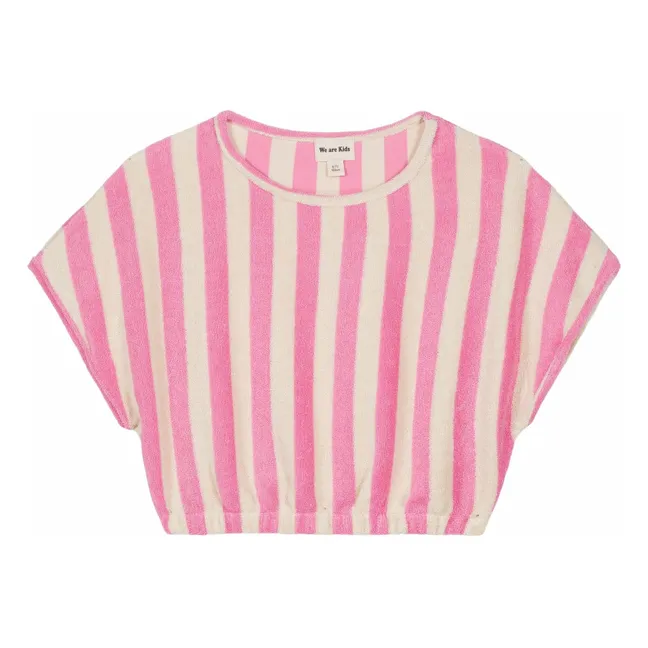 T-Shirt Bree Bio-Frottee | Bonbonfarben