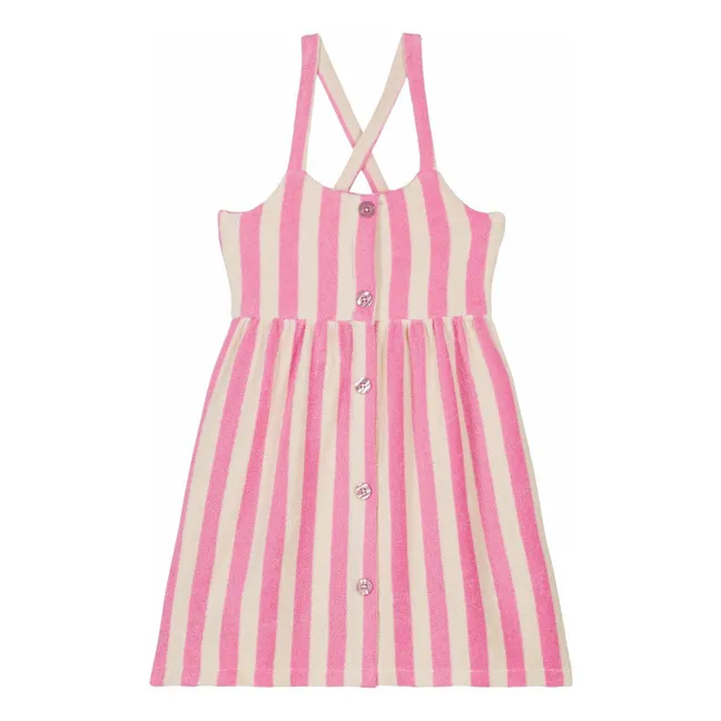 Robe Simonetta Eponge Bio | Rose bonbon