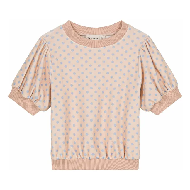 T-Shirt Robin Bio-Frottee | Blassrosa
