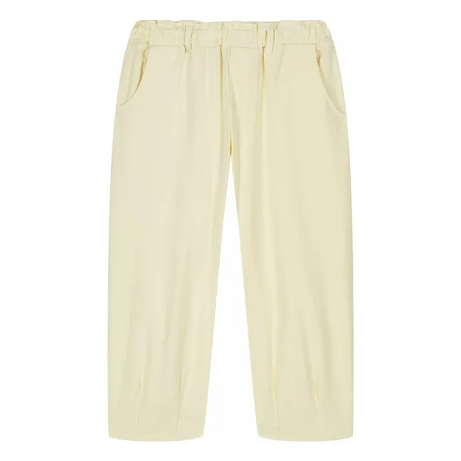 Pantalones Elia | Amarillo palo