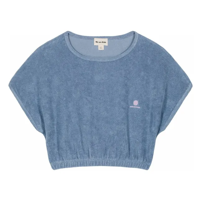 T-Shirt Bree Bio-Frottee | Graublau