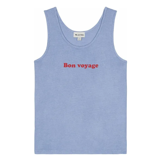 Marcel Tanktop aus Bio-Baumwolle | Hellblau
