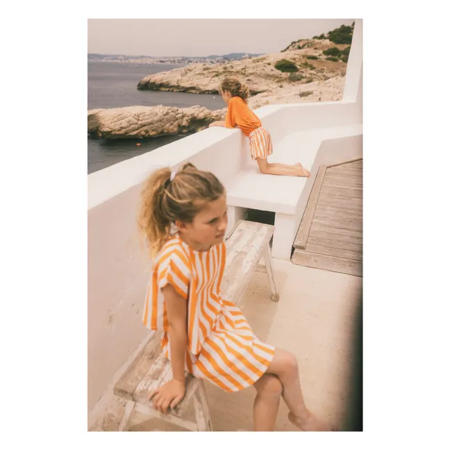 Jupe Oda Coton Bio | Orange