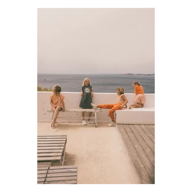 Rock Oda Bio-Baumwolle | Orange