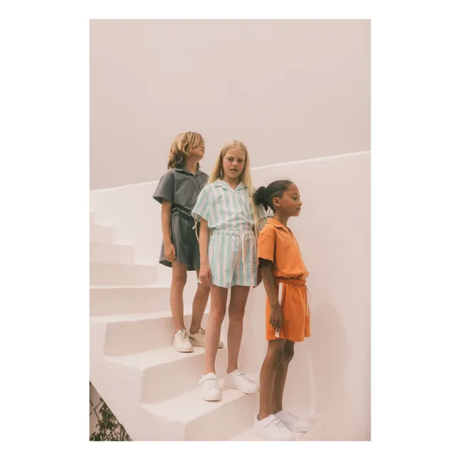 Short Marlow Coton Bio | Gris anthracite