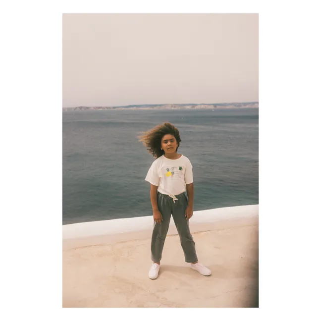 Camiseta Dylan de algodón orgánico | Blanco