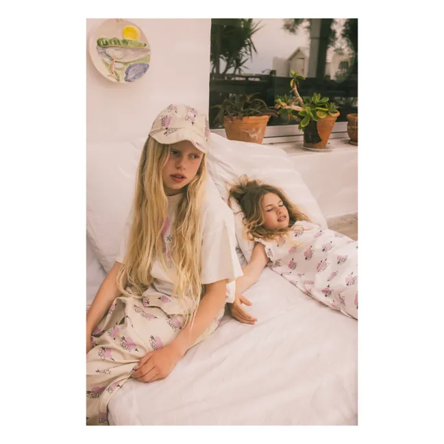 Robe Mimi Coton Bio | Rose pâle