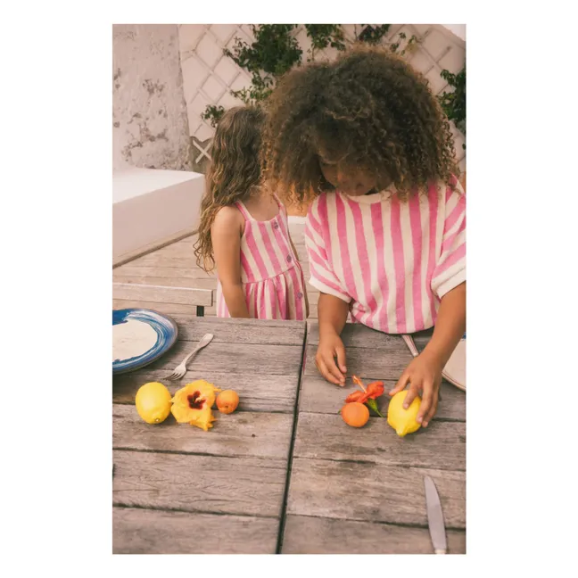 Jordan Organic Sponge T-shirt | Candy pink