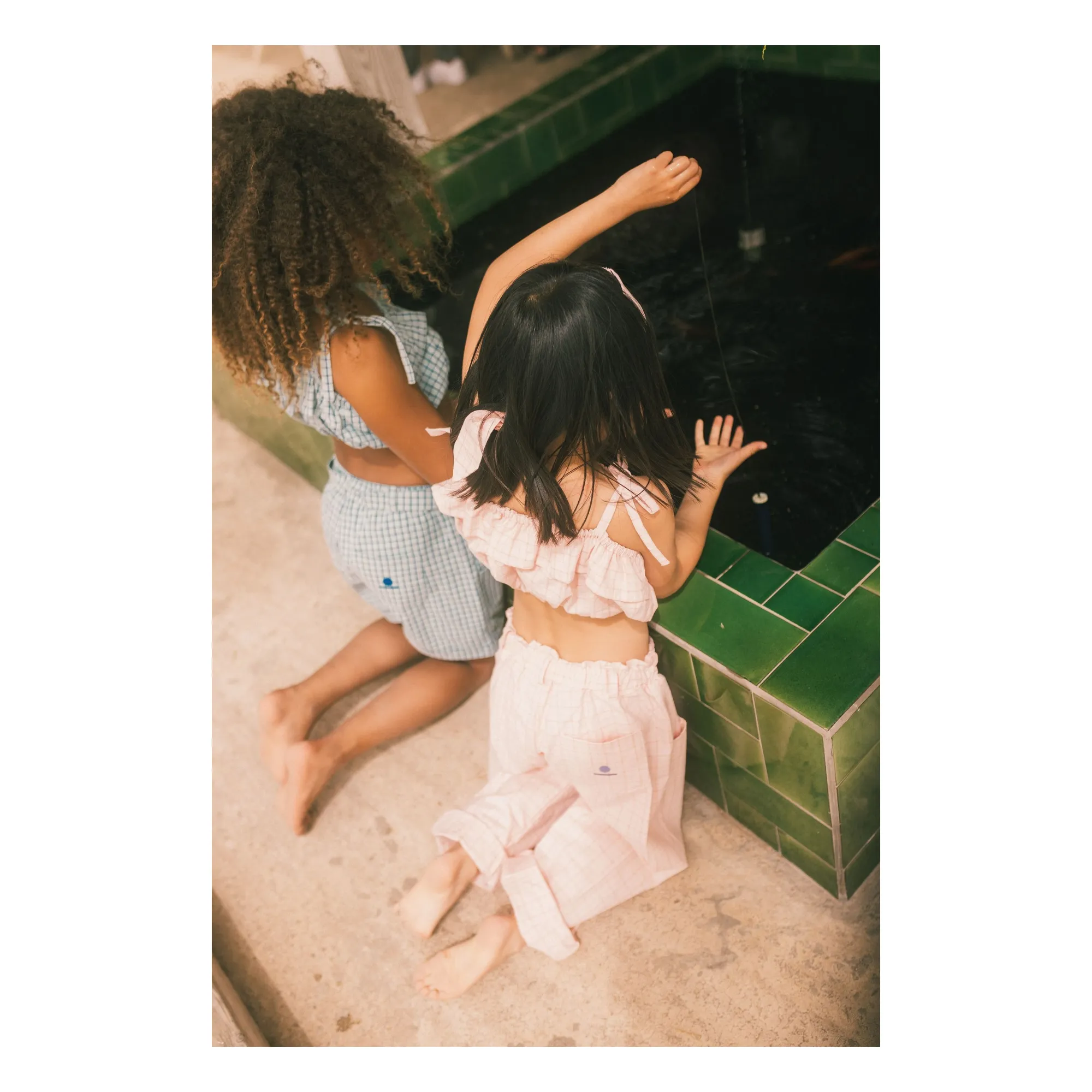 Short Greta | Bleu ciel- Image produit n°1