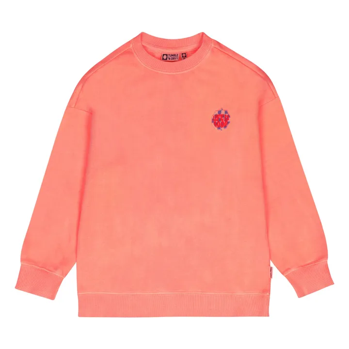 Sweat Neo Coton Bio | Orange- Image produit n°0