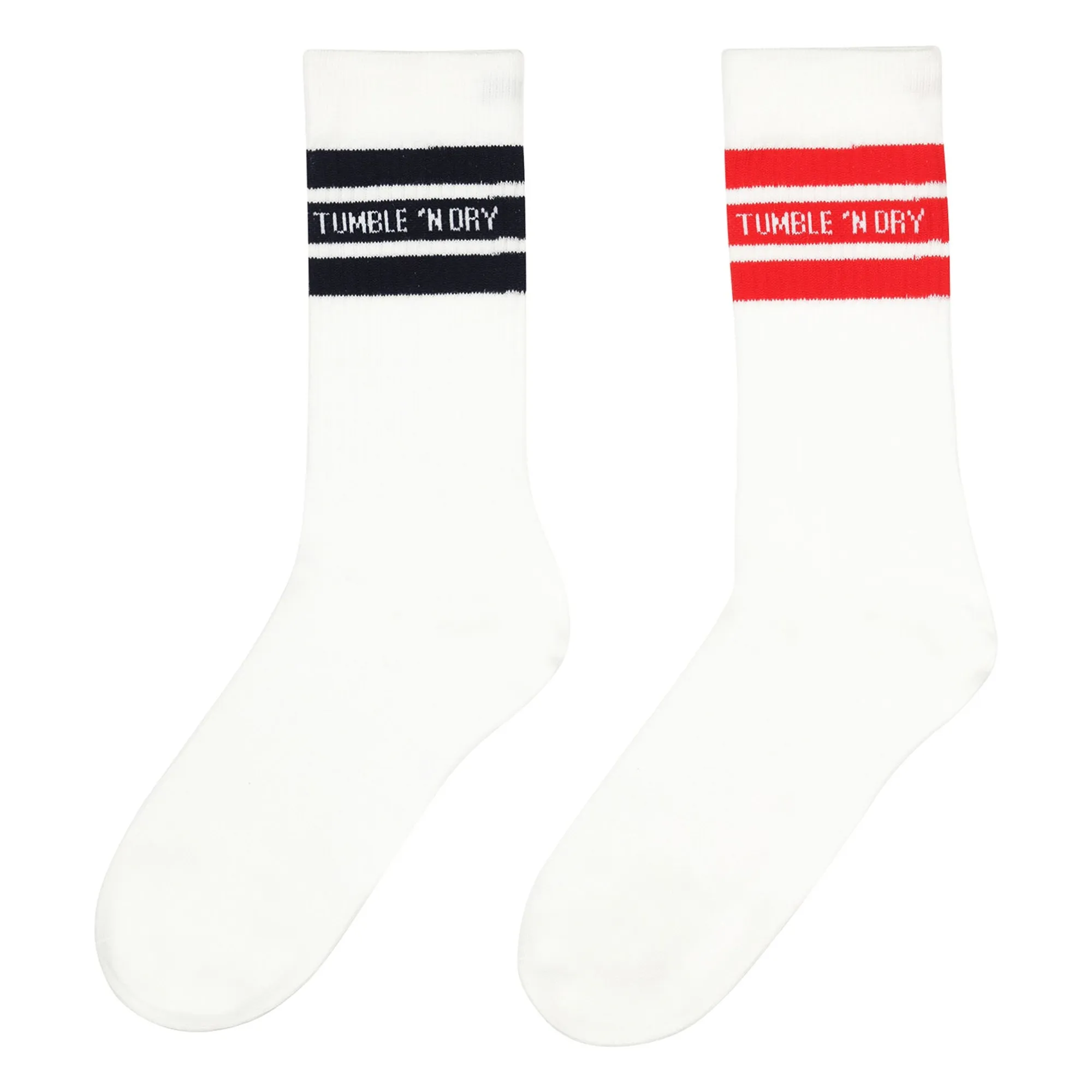 Tumble N'dry Red Set Of 2 Socks