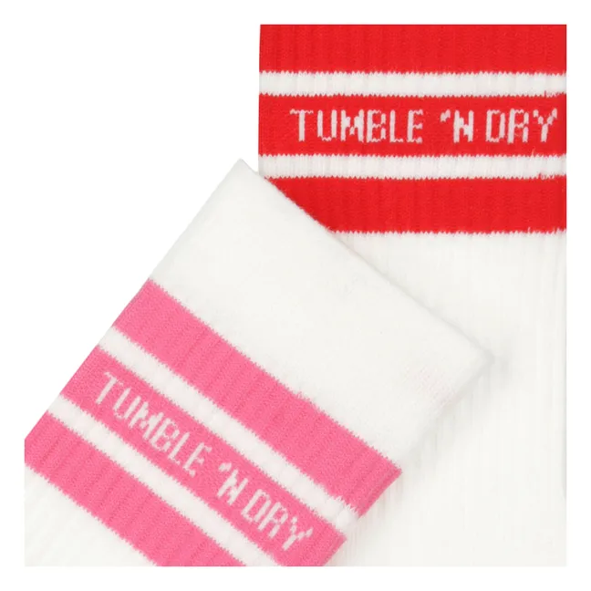 Lot 2 Paires de Chaussettes | Rose