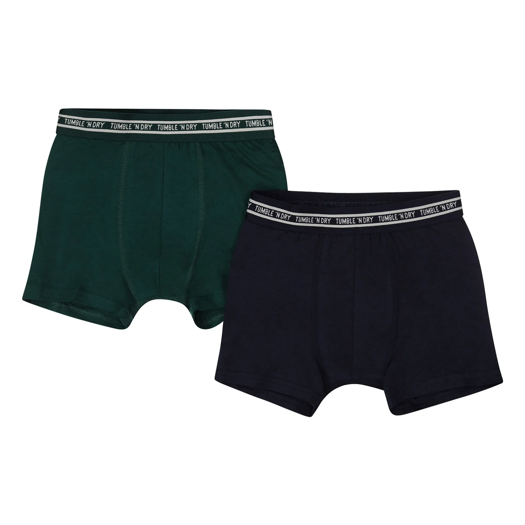 Tumble N'dry Green Batch 2 Boxer Shorts