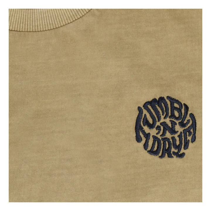 T-shirt Sacramento Coton Bio | Beige- Image produit n°2