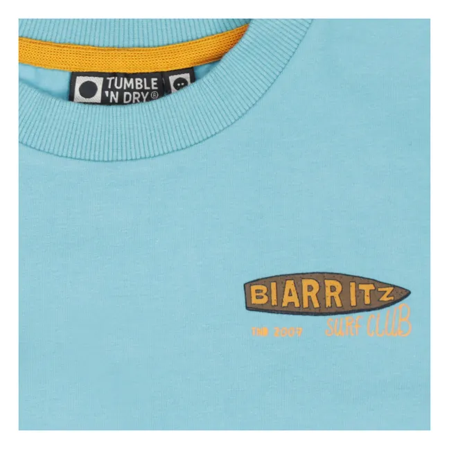 T-shirt Seignosse Coton Bio | Bleu