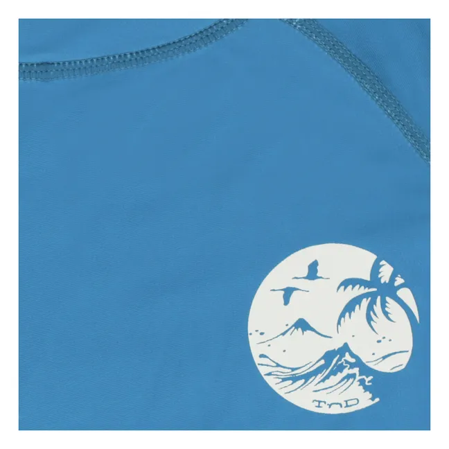 Camiseta Vico Anti-UV Fibras Recicladas | Azul