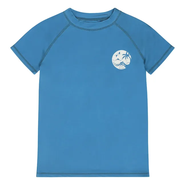 Camiseta Vico Anti-UV Fibras Recicladas | Azul