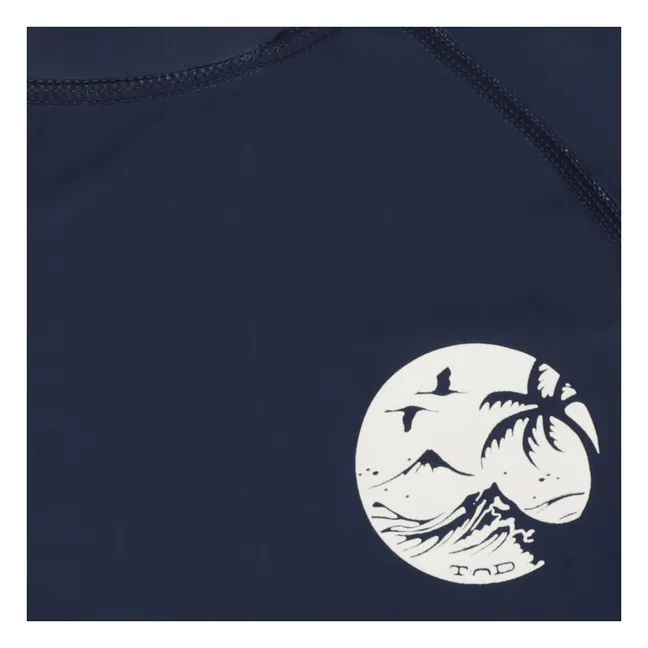 Camiseta Vico Anti-UV Fibras Recicladas | Azul Marino
