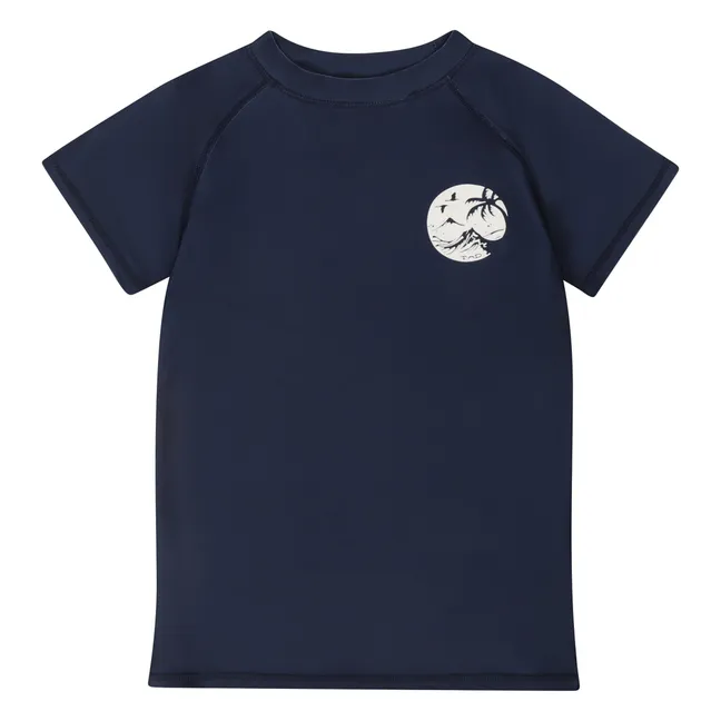 Camiseta Vico Anti-UV Fibras Recicladas | Azul Marino