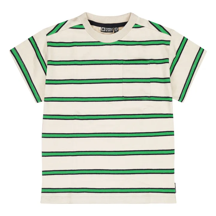 T-shirt La Côte Coton Bio | Vert- Image produit n°0
