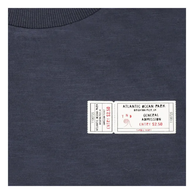 T-shirt Adrenaline Coton Bio | Bleu nuit