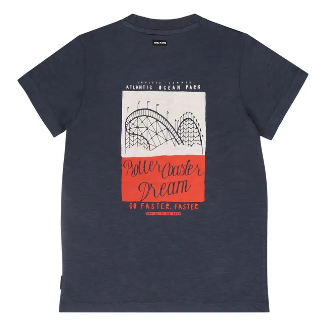T-shirt Adrenaline Coton Bio | Bleu nuit