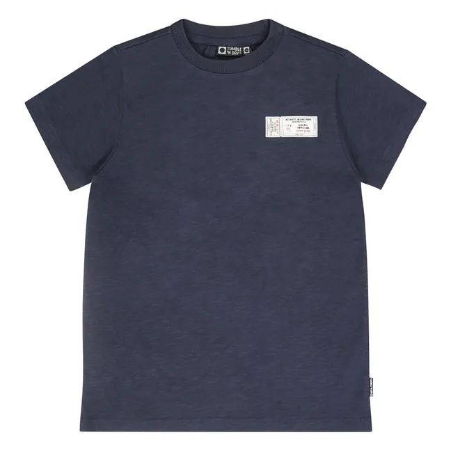 T-shirt Adrenaline Coton Bio | Bleu nuit