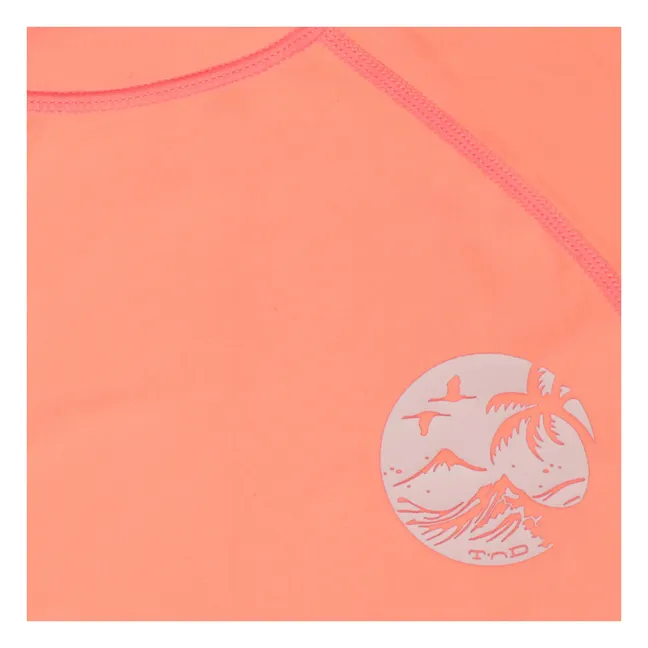 Camiseta Bastia Anti-UV Fibras recicladas | Naranja