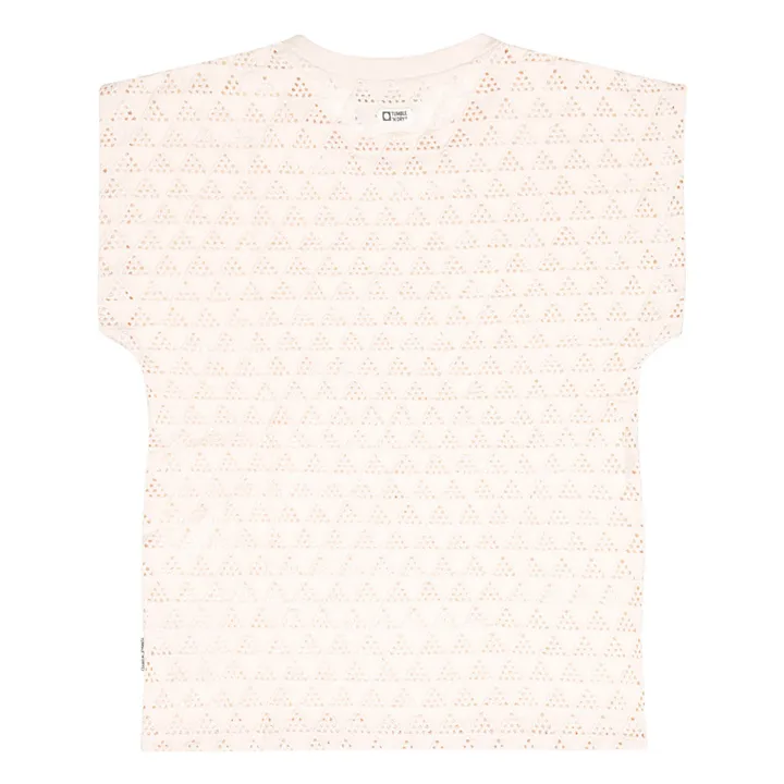 T-shirt Moura Coton Bio | Rose- Image produit n°1