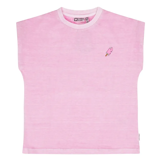 T-Shirt Le Sundae Bio-Baumwolle | Rosa