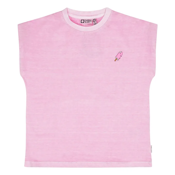 T-shirt Le Sundae Coton Bio | Rose- Image produit n°0