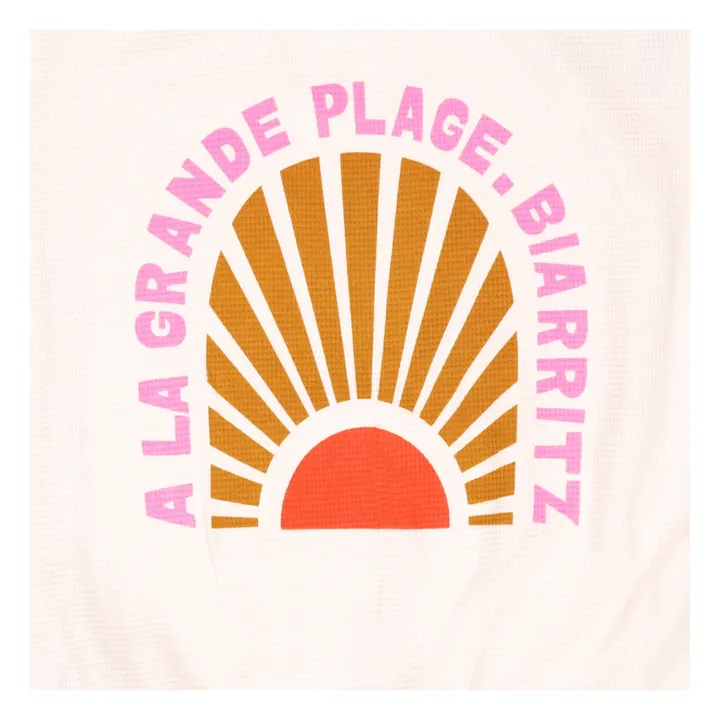 T-shirt Voila Coton Bio | Rose- Image produit n°2