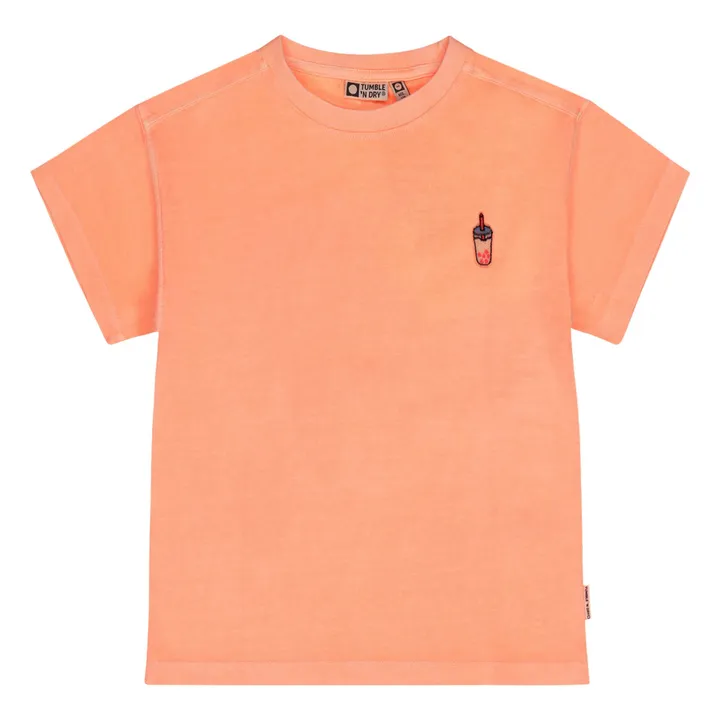 T-shirt Rouen Coton Bio | Orange- Image produit n°0