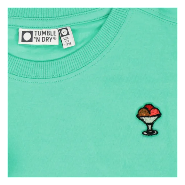 T-shirt Rouen Glace Coton Bio | Vert