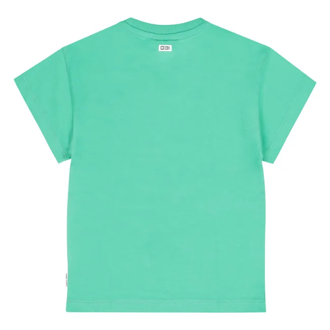 T-shirt Rouen Glace Coton Bio | Vert
